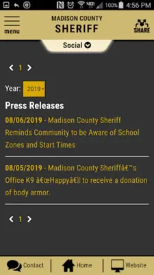 Madison County AL Sheriff android App screenshot 1