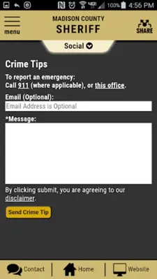 Madison County AL Sheriff android App screenshot 2